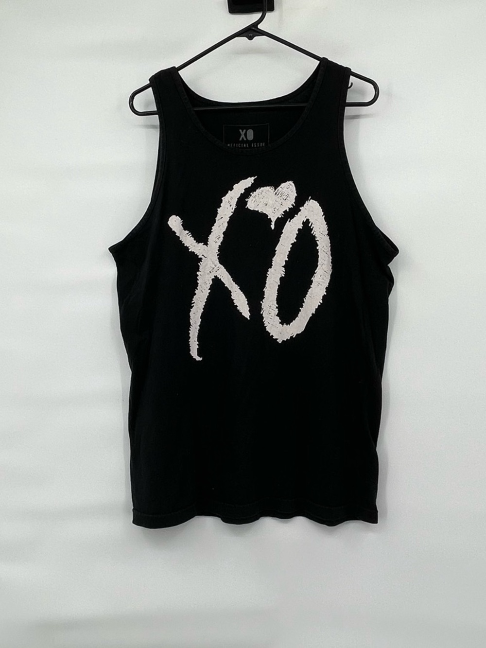 XO official issue The weekend black graphic tank top